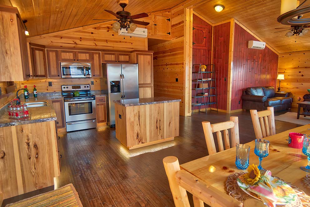 Lodge Cabin | Leland's Cabins | Large Texas Sized Custom Cabin